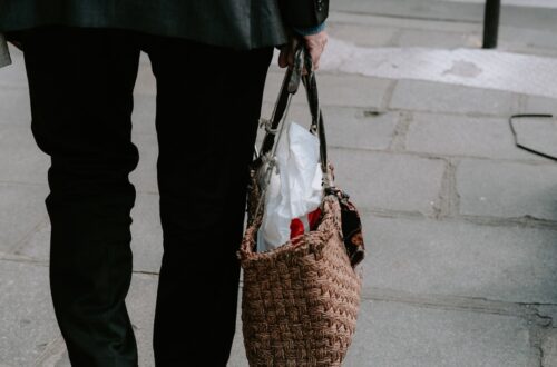 Photo trendy handbags