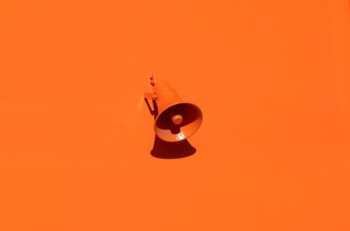Photo orange color
