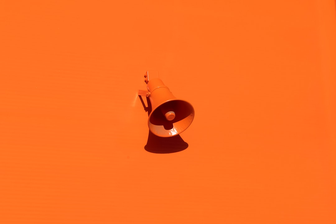 Photo orange color