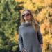 Photo sweatshirt dress