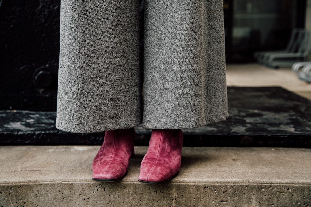 Photo bootcut pants